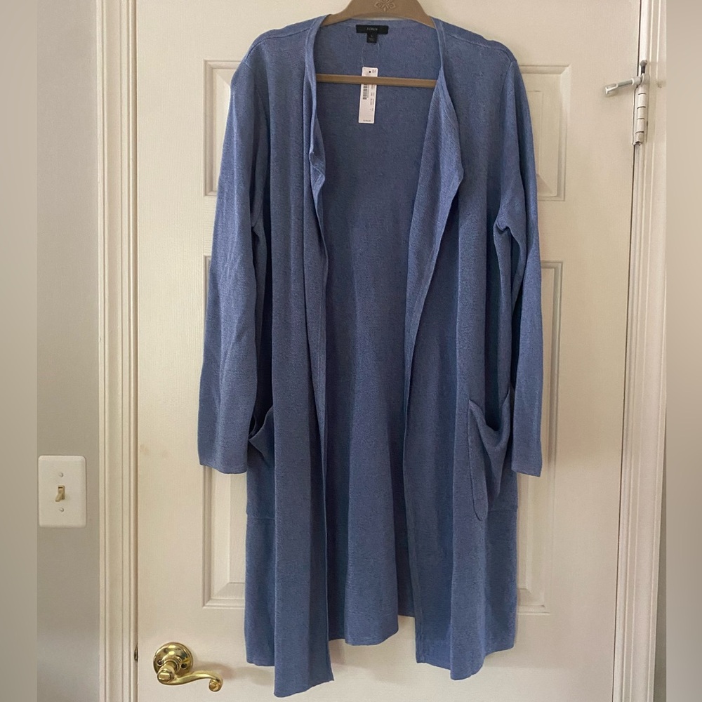 J Crew Juliette Open Cardigan